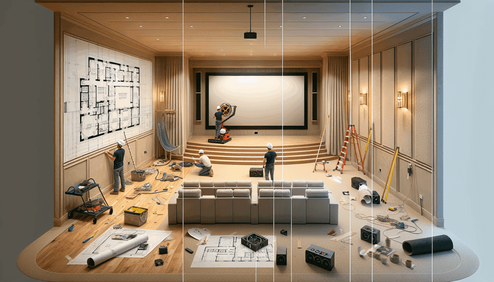 You are currently viewing Residential Theater Installation: A Step-by-Step Process