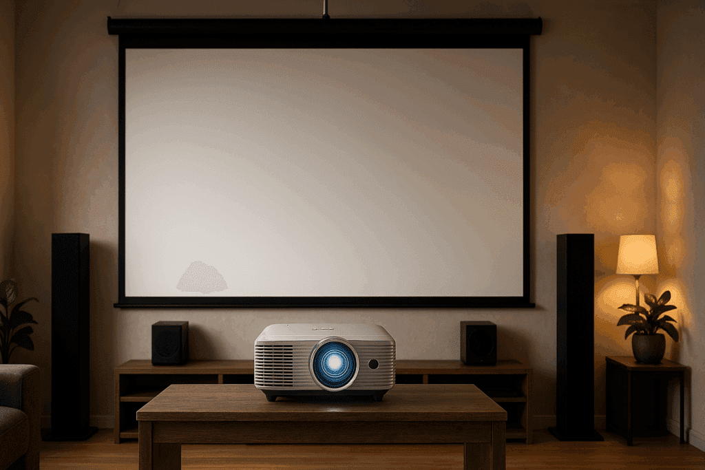 Read more about the article Enhance Your Home Theater: Projector and Screen Setup