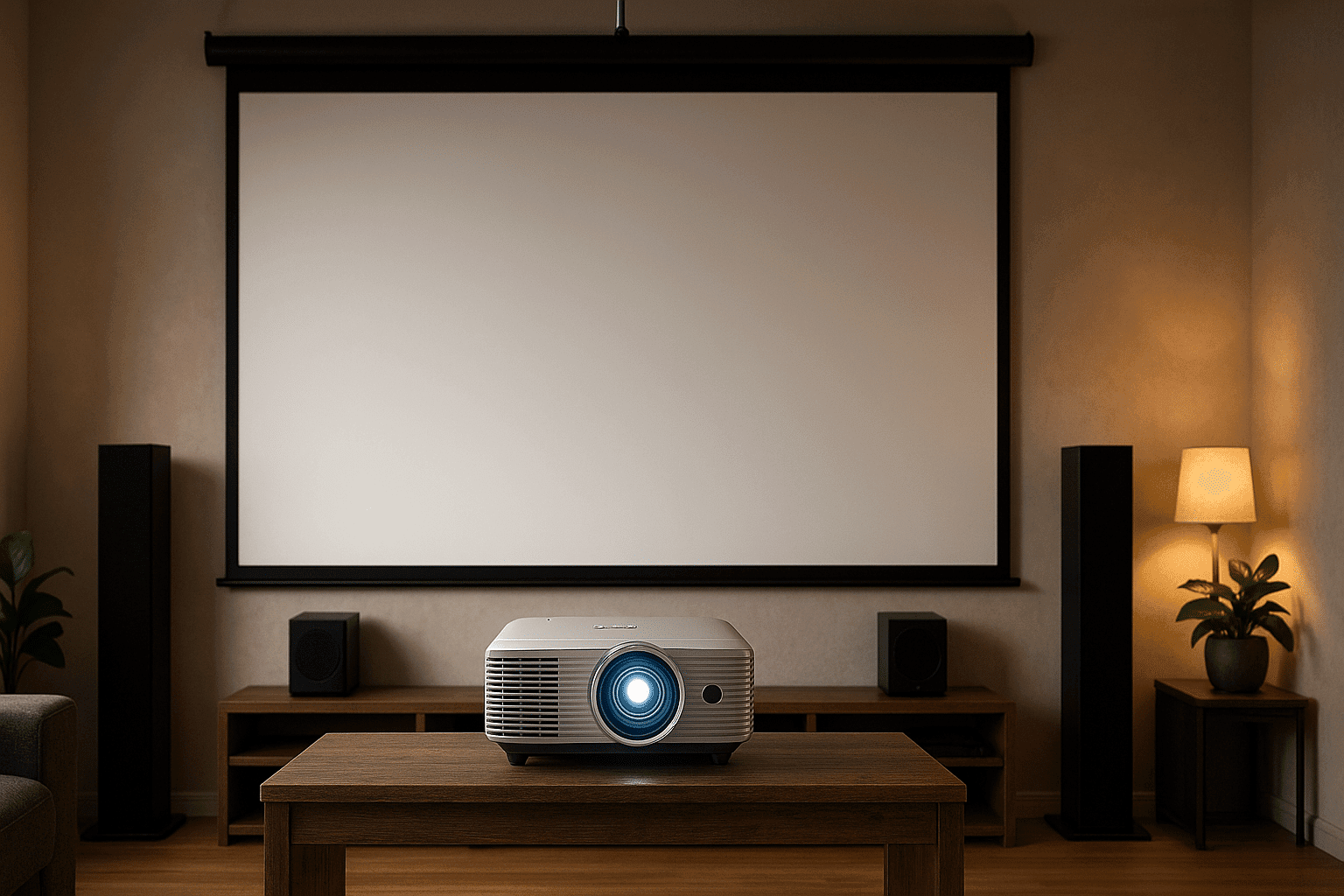 Enhance Your Home Theater: Projector and Screen Setup 1 You are currently viewing Enhance Your Home Theater: Projector and Screen Setup