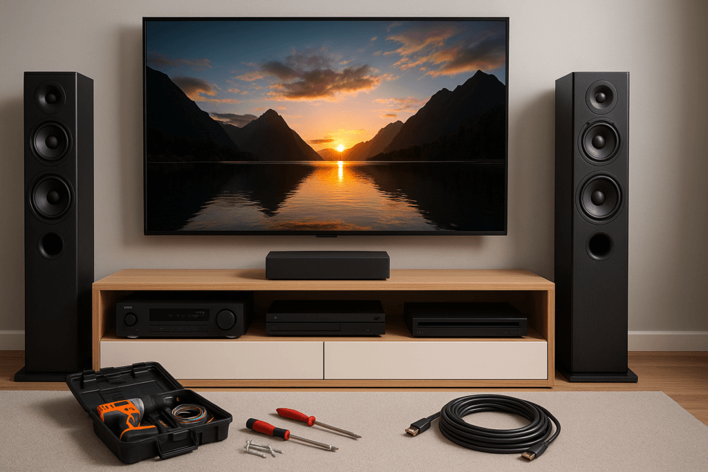 Read more about the article The Ultimate Home Entertainment System Installation Guide