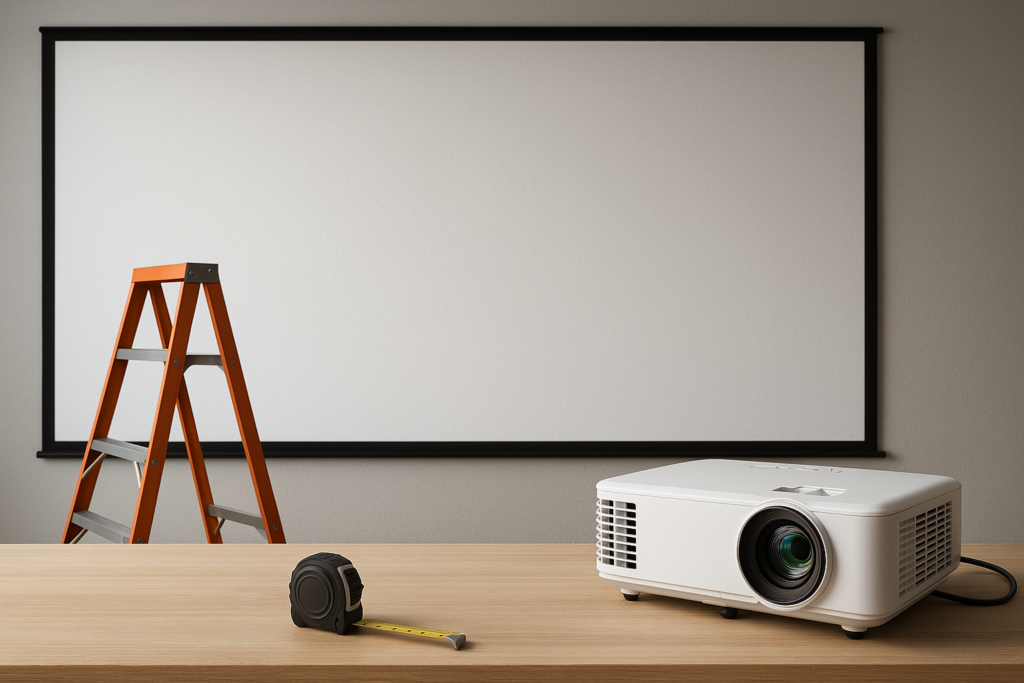 Read more about the article The Ultimate Guide to Installing Your Projector and Screen