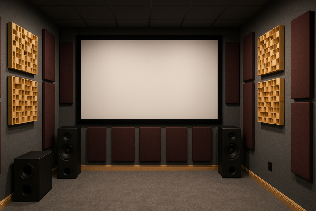 Read more about the article Mastering Acoustic Treatment for Home Theaters